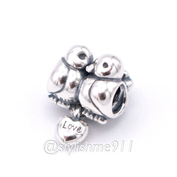 Authentic PANDORA Love Birds Charm - 791033 - Picture 7 of 14